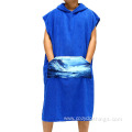 microfiber poncho hooded beach towel surf changing robe